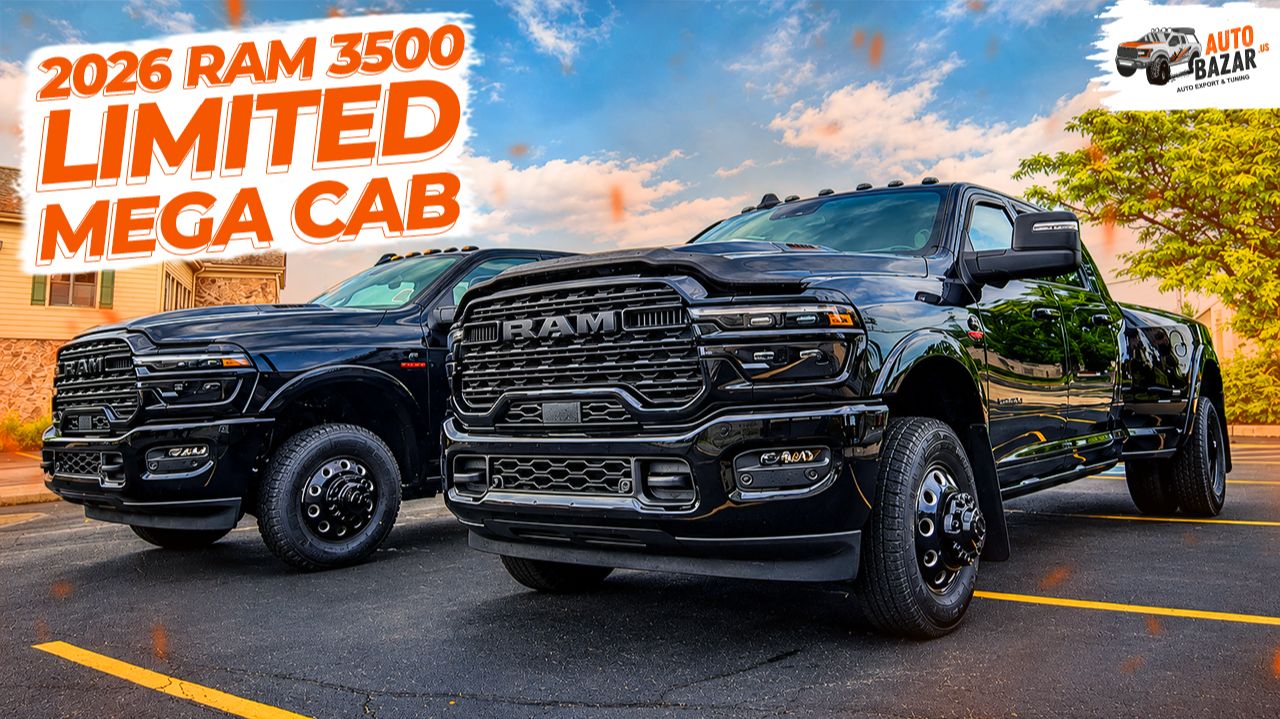 Дизельный 2026 Ram 3500 Limited Mega Cab, обзор и тест-драйв: лучший тяжелый пикап для буксировки?