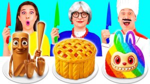 Кулинарный Челлендж_ Я против Бабушки _ Безумные Ситуации на Кухне