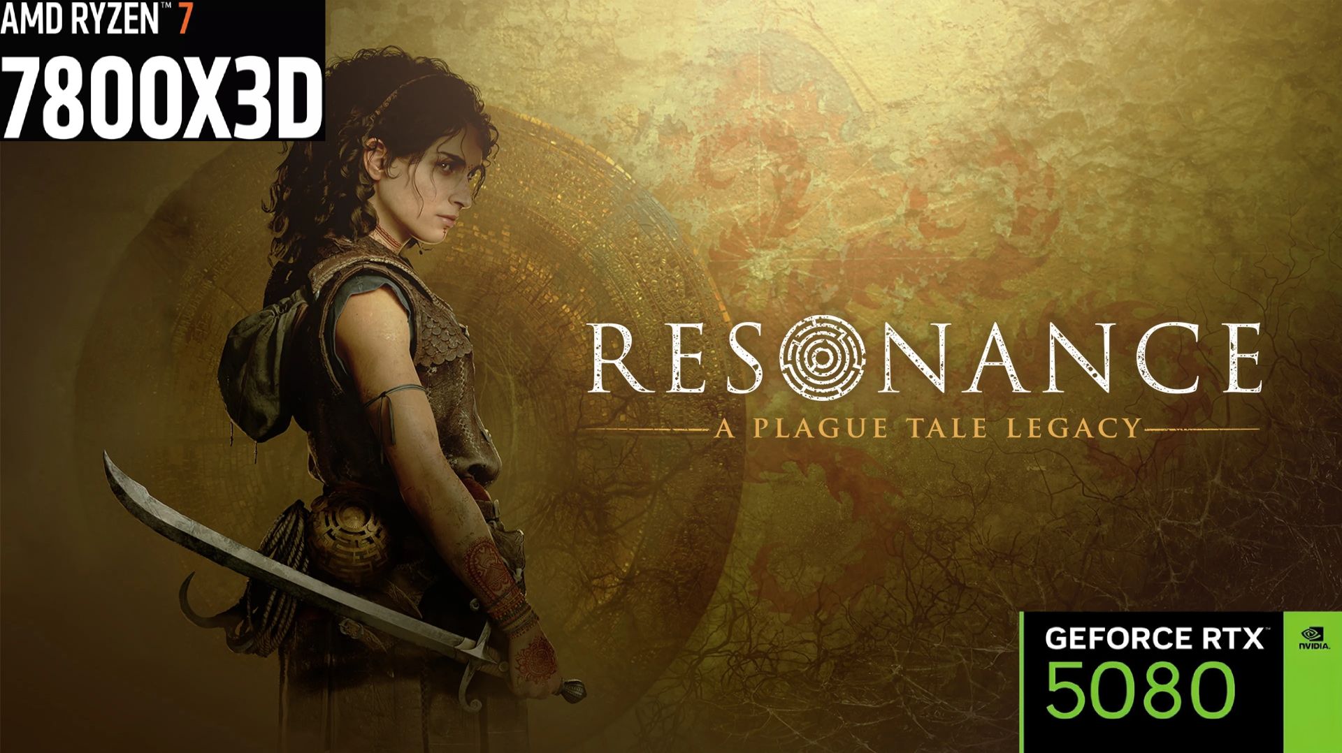 Resonance A Plague Tale Legacy | RTX 5080 | AMD Ryzen 7 7800X3D | 32GB | 4К - 2160p