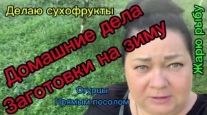 Домашние дела! Заготовки на зиму!
