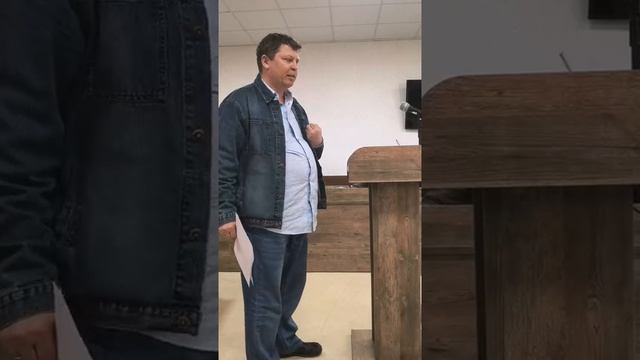 Михаил Матвеев на суде по снятию Живайкина