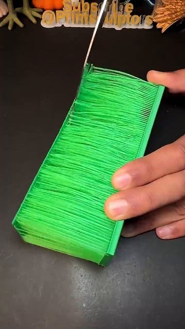 Напечатанная на 3D-принтере трава, которую можно потрогать.