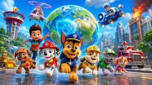 Щенячий патруль | игра | спасаем мир #игры #мультики #детям.