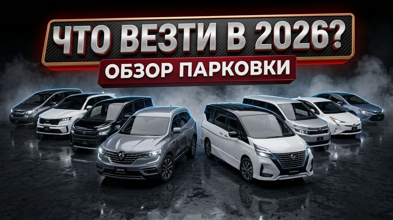 ЧТО ВЕЗТИ В 2026? | Samsung QM6 | Kia Sorento | Toyota Prius | Nissan Serena и др.