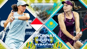 Швёнтек - Рыбакина | WTA ЦИНЦИННАТИ | 21.08.2026 | Прямая трансляция | xG