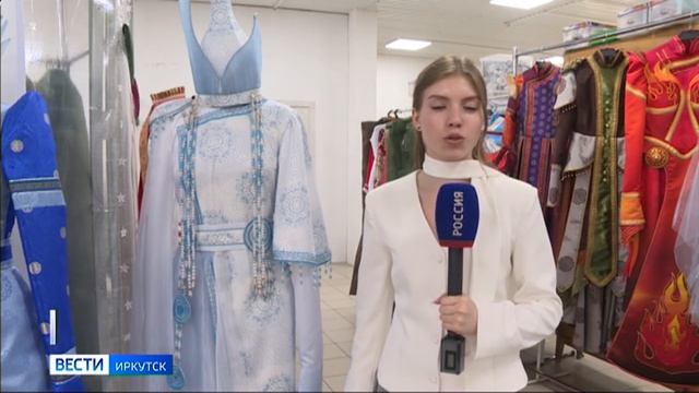 Костюмы четырёх стихий в бурятском стиле готовят к показу в Иркутске