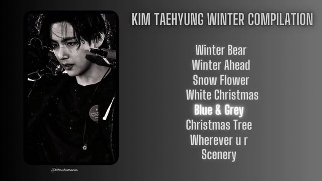 [Playlist] Kim Taehyung _ BTS V Winter Compilation _ BTS V Songs _ 2025 Playlist_1080p