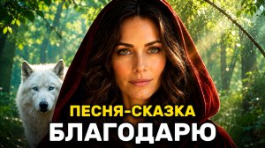Я БЛАГОДАРЮ — новая мощная песня-история о Красной Шапочке