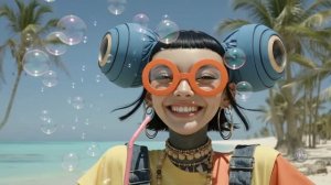 Summer   Strange Surreal Scenes - Surreal AI Film (4K)