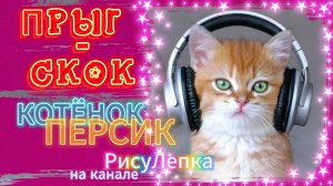 КОТЁНОК ПЕРСИК прыг - скок