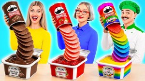 Кулинарный Челлендж# Я против Бабушки # Удивительные Креативные Трюки Multi DO Challenge