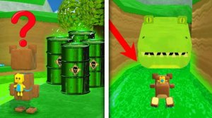 Скрытый монстр в реке с токсичными отходами - прохождение игры Super Bear Adventure