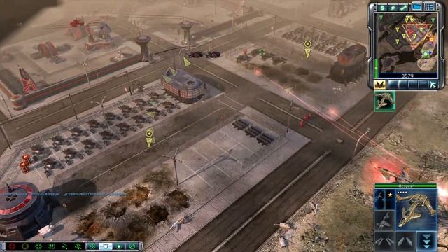 Command & Conquer 3 Tiberium Wars  ГСБ - Акт 3 Албания Прохождение без комментариев