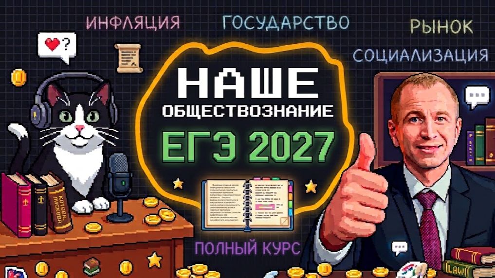 ЕГЭ по обществознанию. Как устроен НОВЫЙ КУРС 27