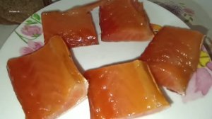 Вкусные брюшки форели. Что купила на рынке. 21 августа.mp4