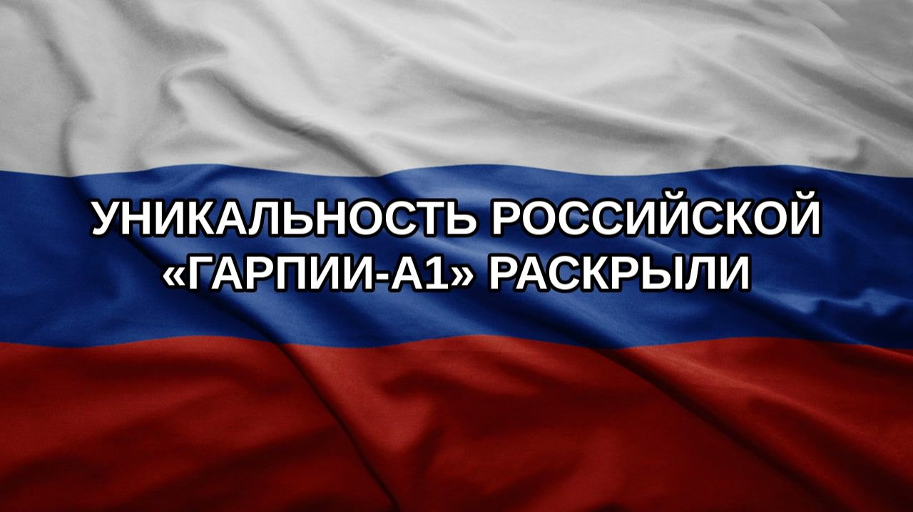 Уникальность российской «Гарпии-А1» раскрыли