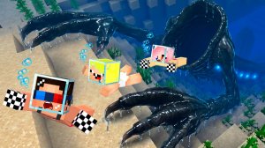 🐋ВЫЖИВАНИЕ В МИРЕ ГЛУБОКОВОДНОГО МОРСКОГО ПОЖИРАТЕЛЯ В МАЙНКРАФТ! ШЕДИ MINECRAFT