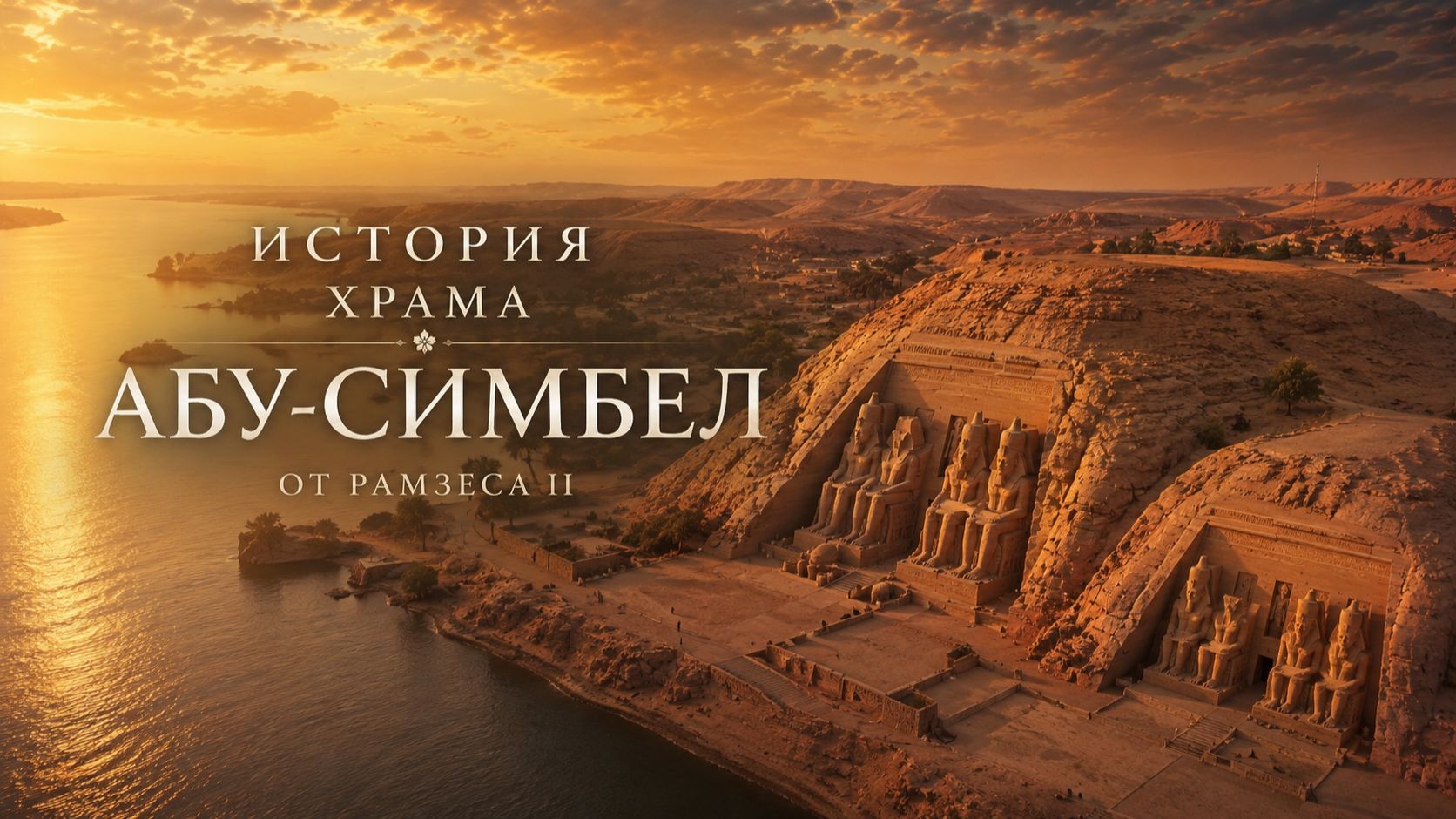 Как СССР и ЮНЕСКО распилили Египет? Храм Абу-Симбел от Рамзеса II