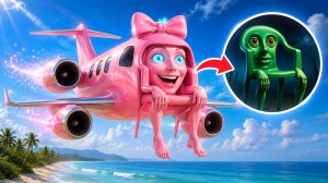 Брейнрот превратился в самолёт Барби! ✈️💖 Мульт