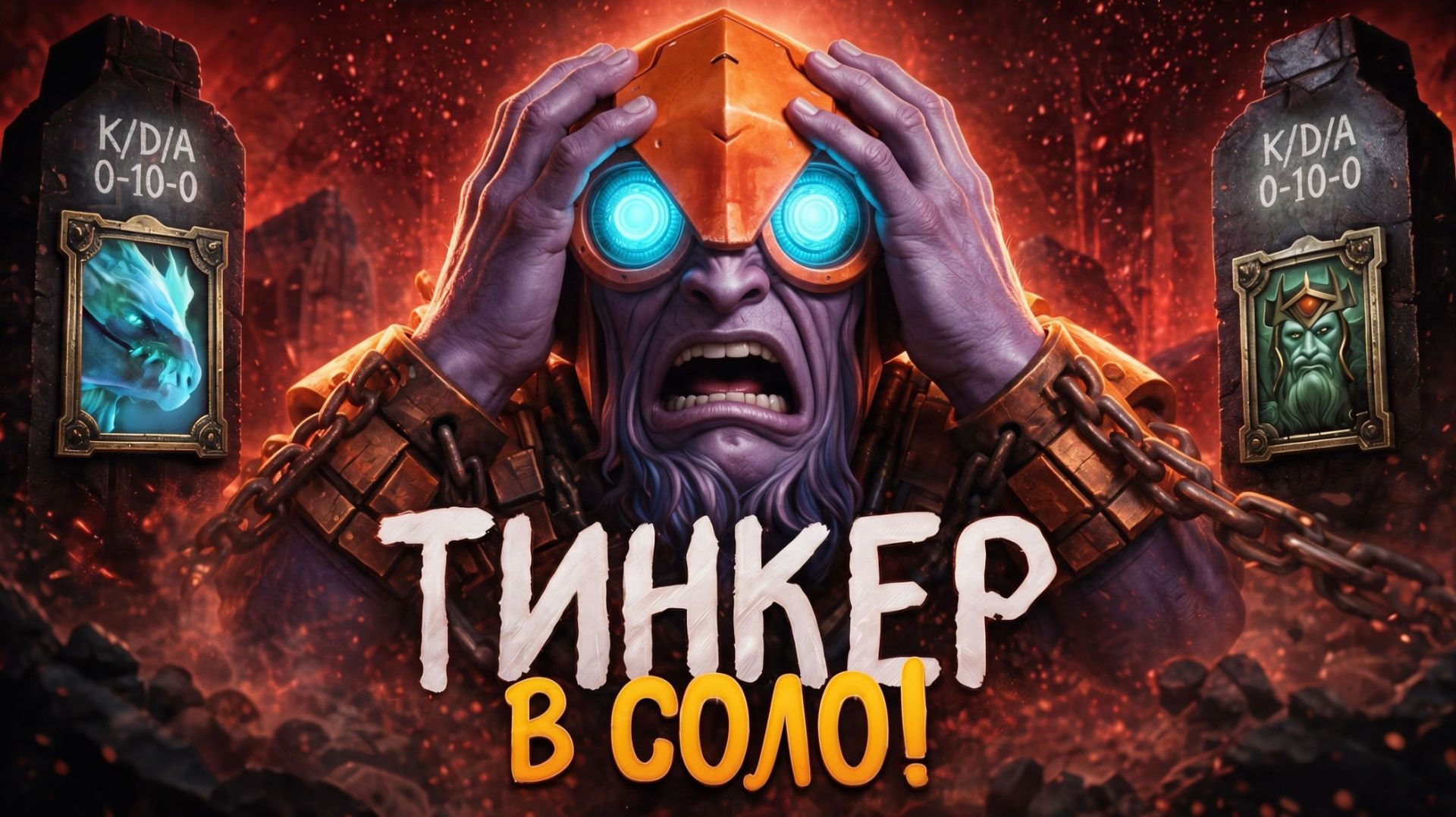 ТАКОЙ ТИНКЕР ВЫИГРЫВАЕТ ДАЖЕ С КОМАНДОЙ РУИНЕРОВ. Гайд Tinker Dota2
