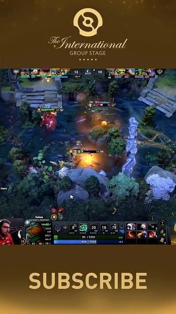 CHIRA делает тройное убийство на Invoker.