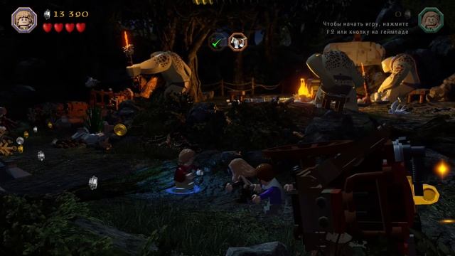 LEGO The Hobbit Ужин троллей прохождение (PC) #4