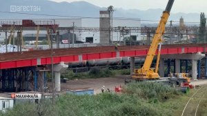 В Дагестане наполовину завершено строительство подъездной дороги к Махачкалинскому морскому порту
