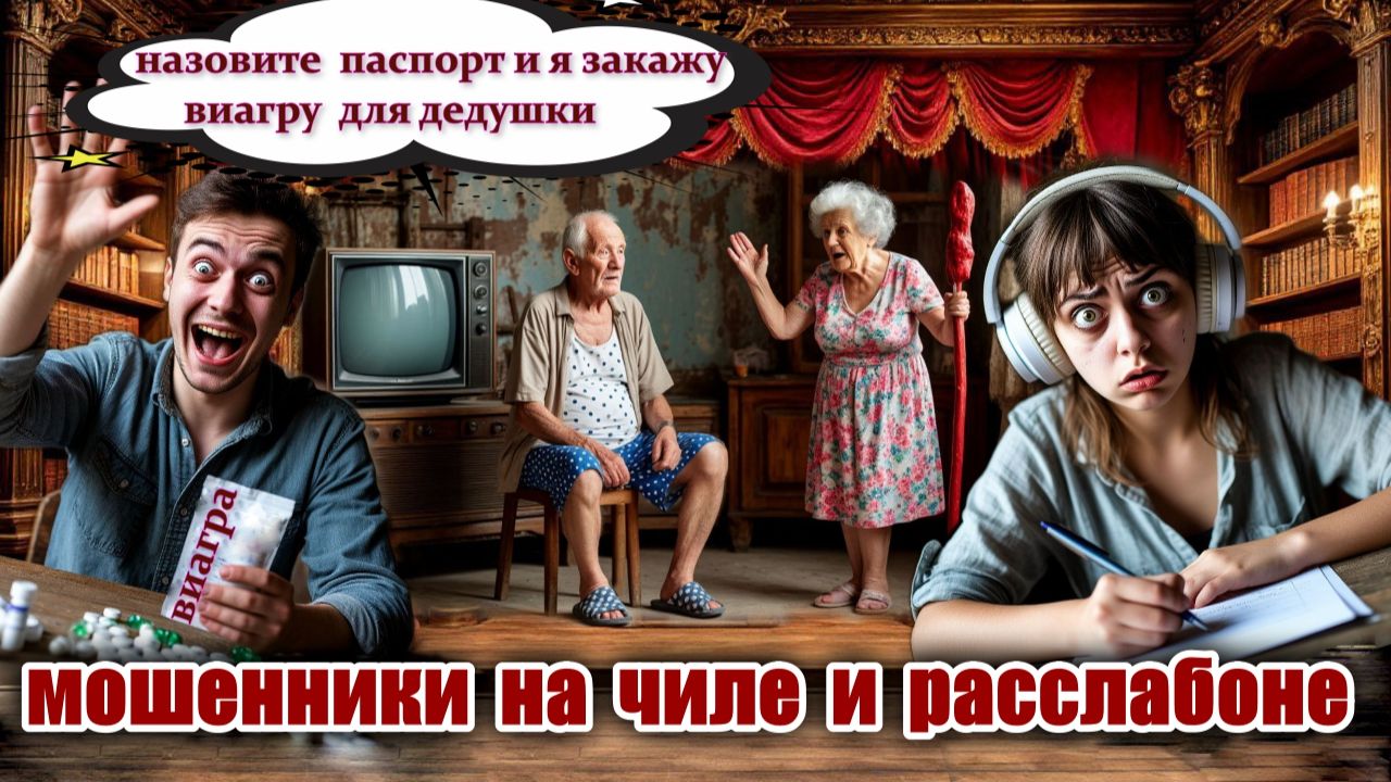 ♨️😂МОШЕННИКИ ВПАРИВАЮТ ПЕНСИОНЕРАМ💊ВИАГРУ ЗА НОМЕР ПАСПОРТА