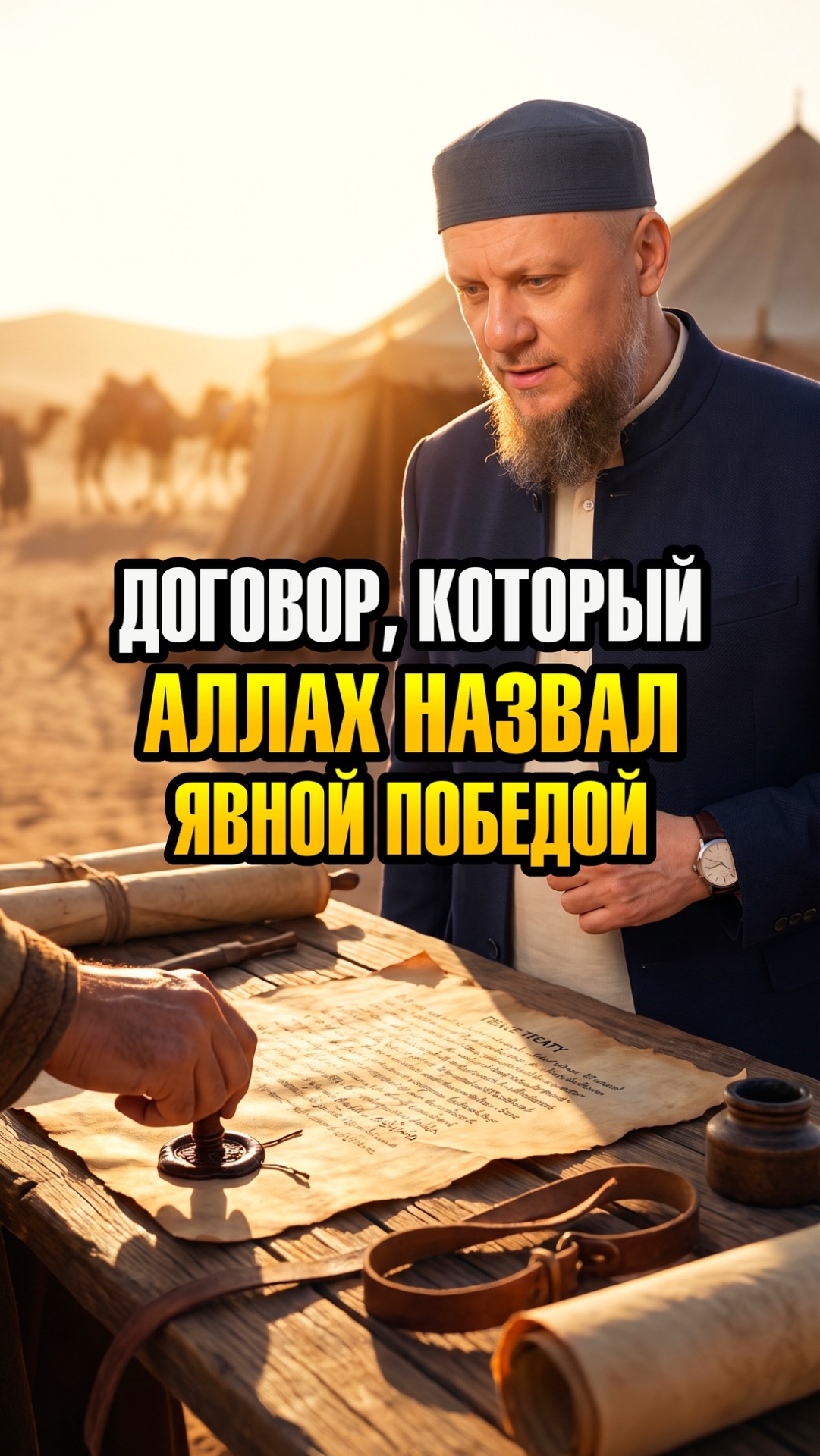 ДОГОВОР, КОТОРЫЙ АЛЛАХ НАЗВАЛ ЯВНОЙ ПОБЕДОЙ  #ислам #религия #вера
