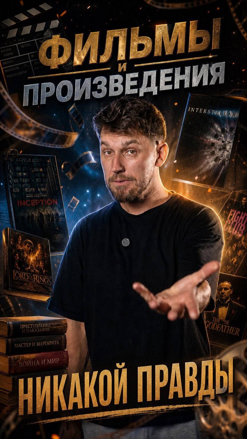 Произведения и фильмы! 🍿