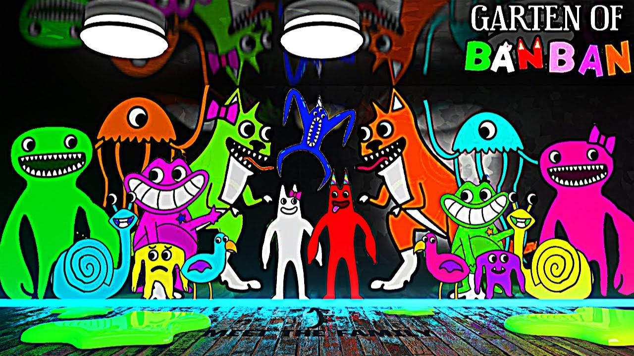 Garten Of Banban 8 — ВСЕ НОВЫЕ БОССЫ + СЕКРЕТНАЯ КОНЦОВКА + Цифровой цирк