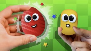 Разноцветные Сюрпризы - Учим Цвета с Игрушками ТРИ КОТА Учим Фрукты