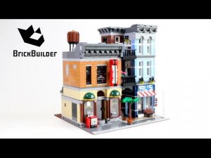 Lego Creator 10246 Офис детектива — Сборка конструктора