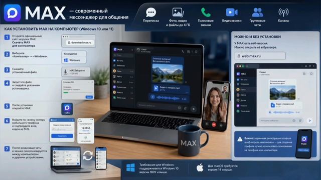 Что такое мессенджер Max?