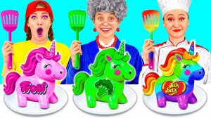 Кулинарный Челлендж_ Я против Бабушки _ Вкусные Кухонные Рецепты