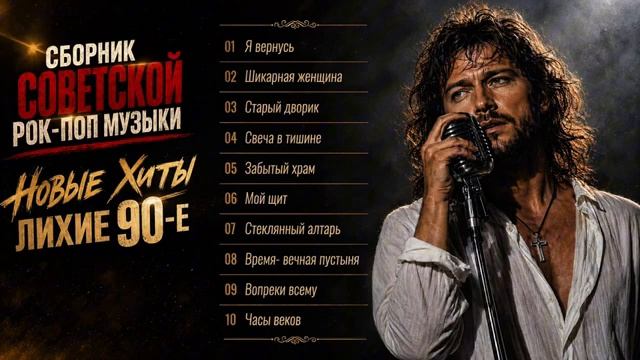 Сборник Советской Рок-Поп музыки Новые Хиты Лихие 90-е