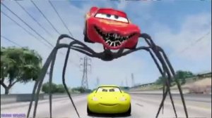 МОЛНИЯ МАКВИН ПАУК И ПОЖИРАТЕЛЬ МАШИН! КРУТОЙ МУЛЬТ МЕМ ПРО ТАЧКИ 😱🕷️