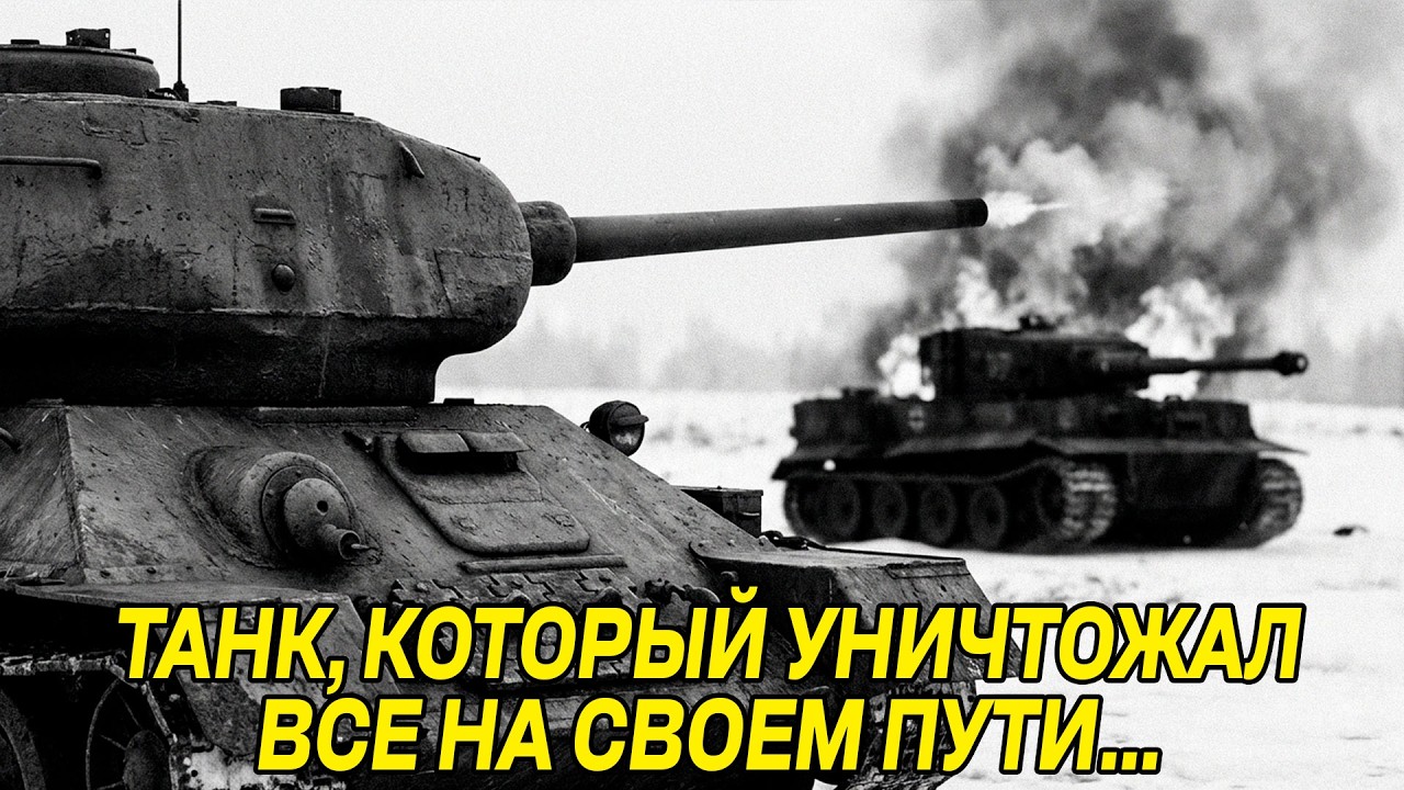 «Тигры» шли на СМЕРТЬ, но немцы НЕ ЗНАЛИ этого. Как русские Т-34 ИЗМЕНИЛИ ХОД ВОЙНЫ НАВСЕГДА!