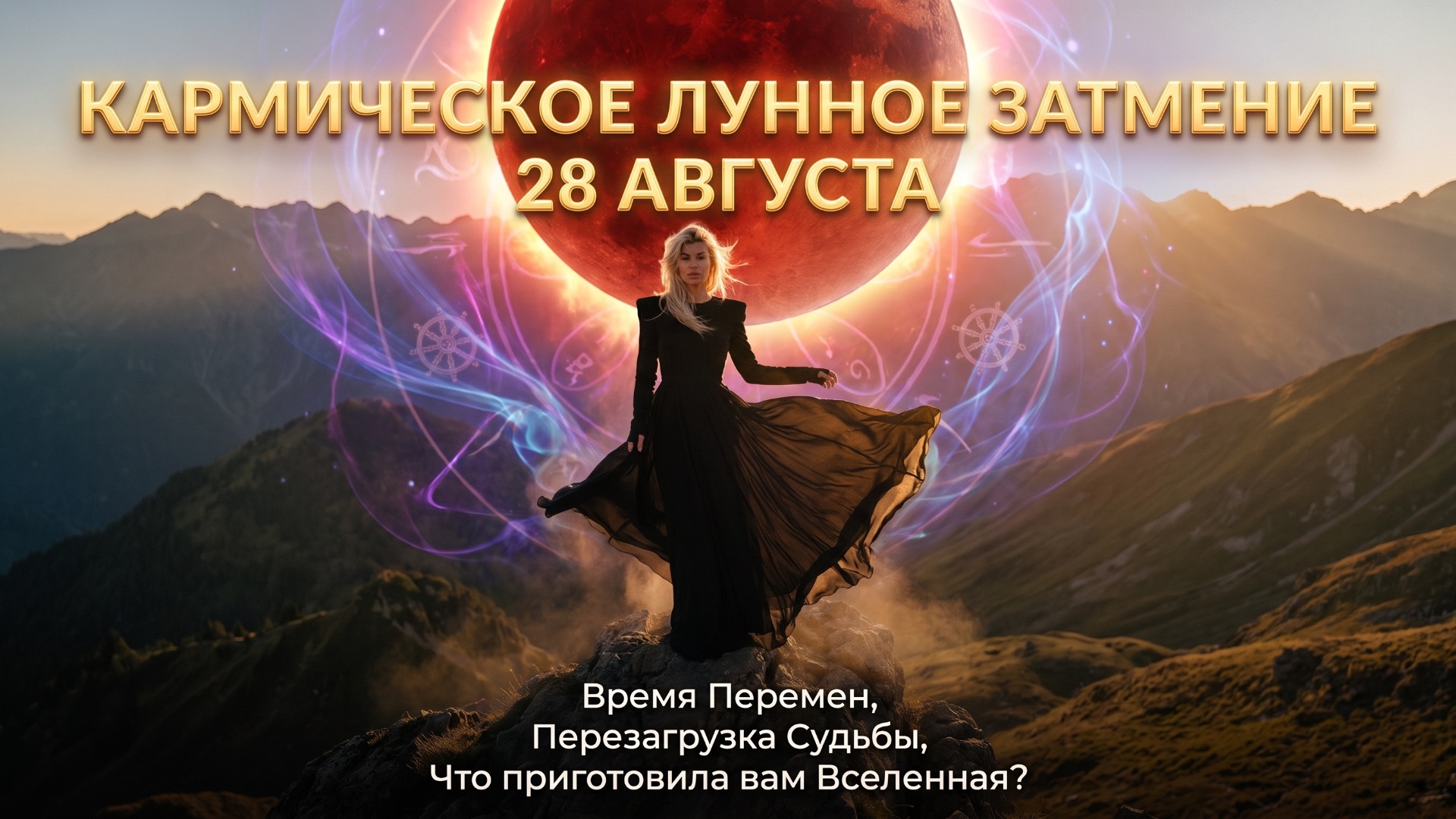 КАРМИЧЕСКОЕ ЛУННОЕ ЗАТМЕНИЕ 28 августа