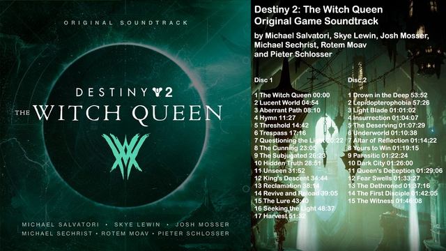 Destiny 2 The Witch Queen Original Soundtrack