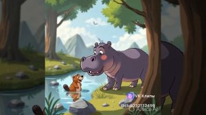 Бегемот и бобёр