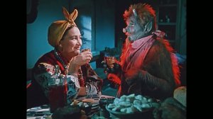 Чёрт и Солоха! Фрагменты из фильма «Вечера на хуторе близ Диканьки». 1961 г.