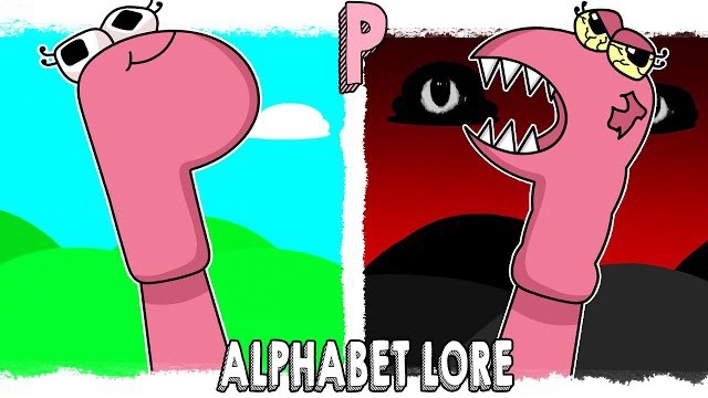 Мой Sprunki OC: P (из Alphabet Lore) 🔤🎵