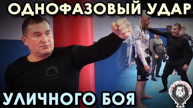 Нанесение ОДНОФАЗОВЫХ ударов в Уличном бою.