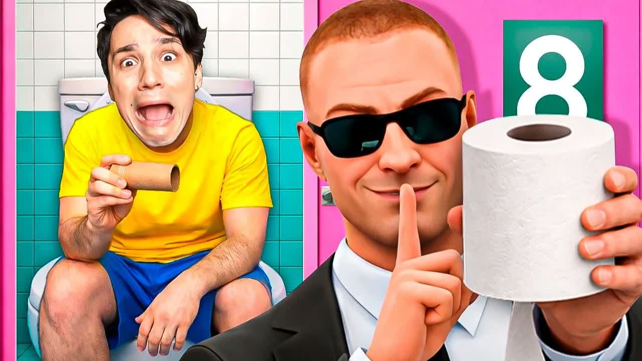ОН УКРАЛ МОЮ БУМАГУ😭 ► АНОМАЛЬНЫЕ ЯВЛЕНИЯ В TOILET 8😱