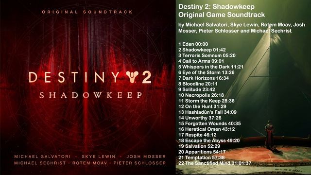 Destiny 2 Shadowkeep Original Game Soundtrack