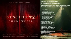 Destiny 2 Shadowkeep Original Game Soundtrack