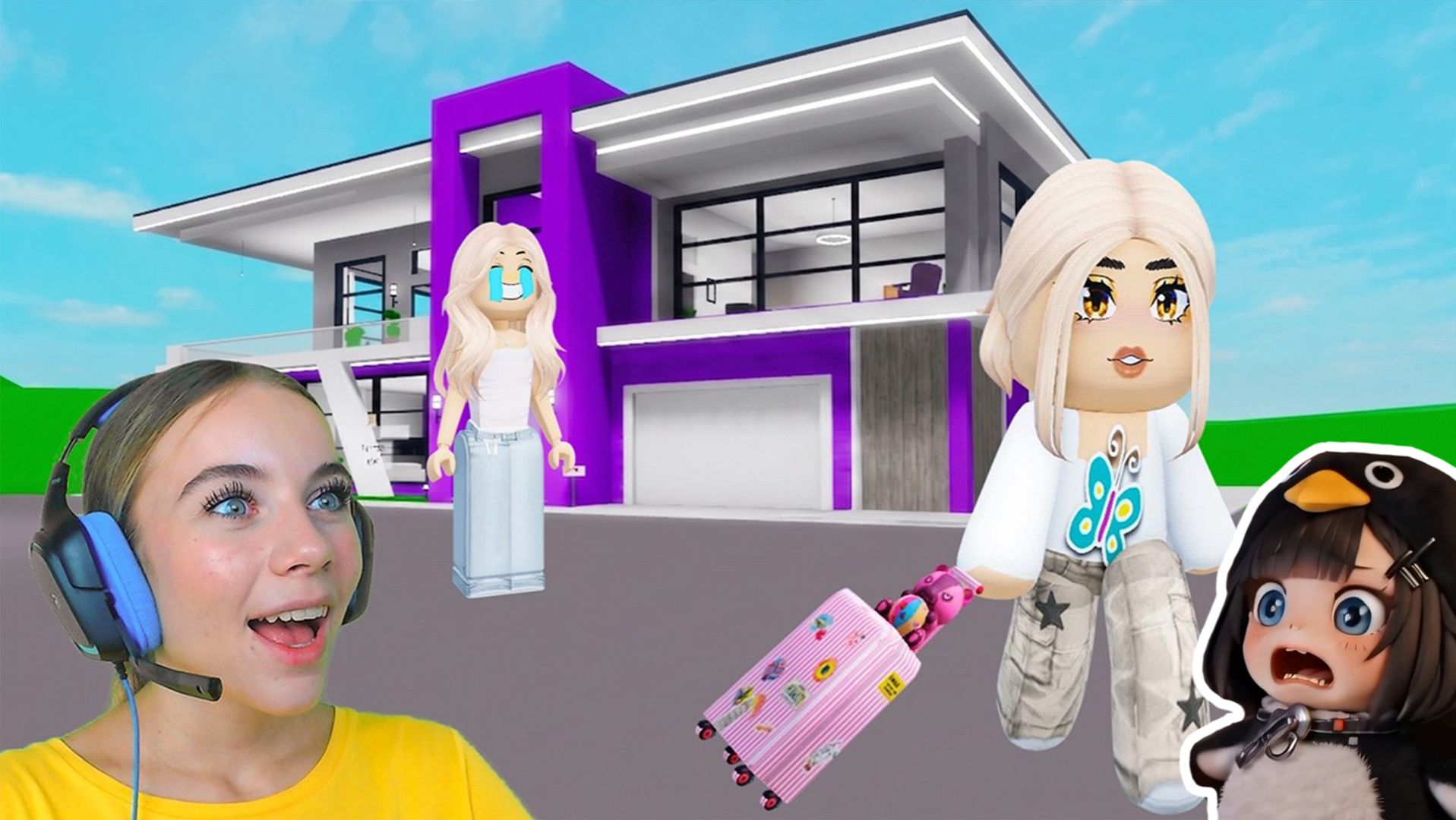 УШЛА ИЗ ДОМА В БРУКХЕЙВЕН в ROBLOX! С АЛЁНОЙ