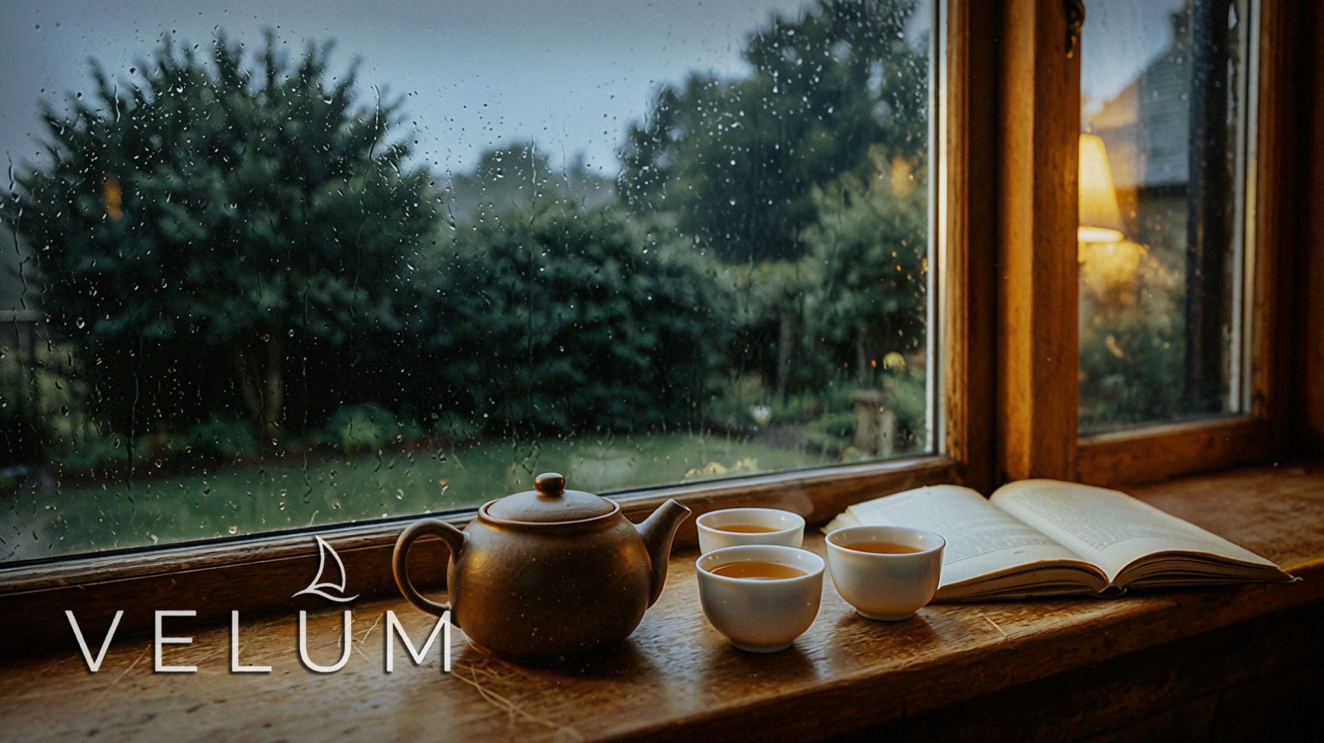 Чайная церемония и медитация 🍵🌧️ | 1 час музыки для отдыха и расслабления