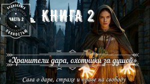 КН 2️⃣ Ч 2️⃣ «Хранители дара, охотники за душой» Сага о даре, страхе и праве на свободу КН 2️⃣ Ч2️⃣